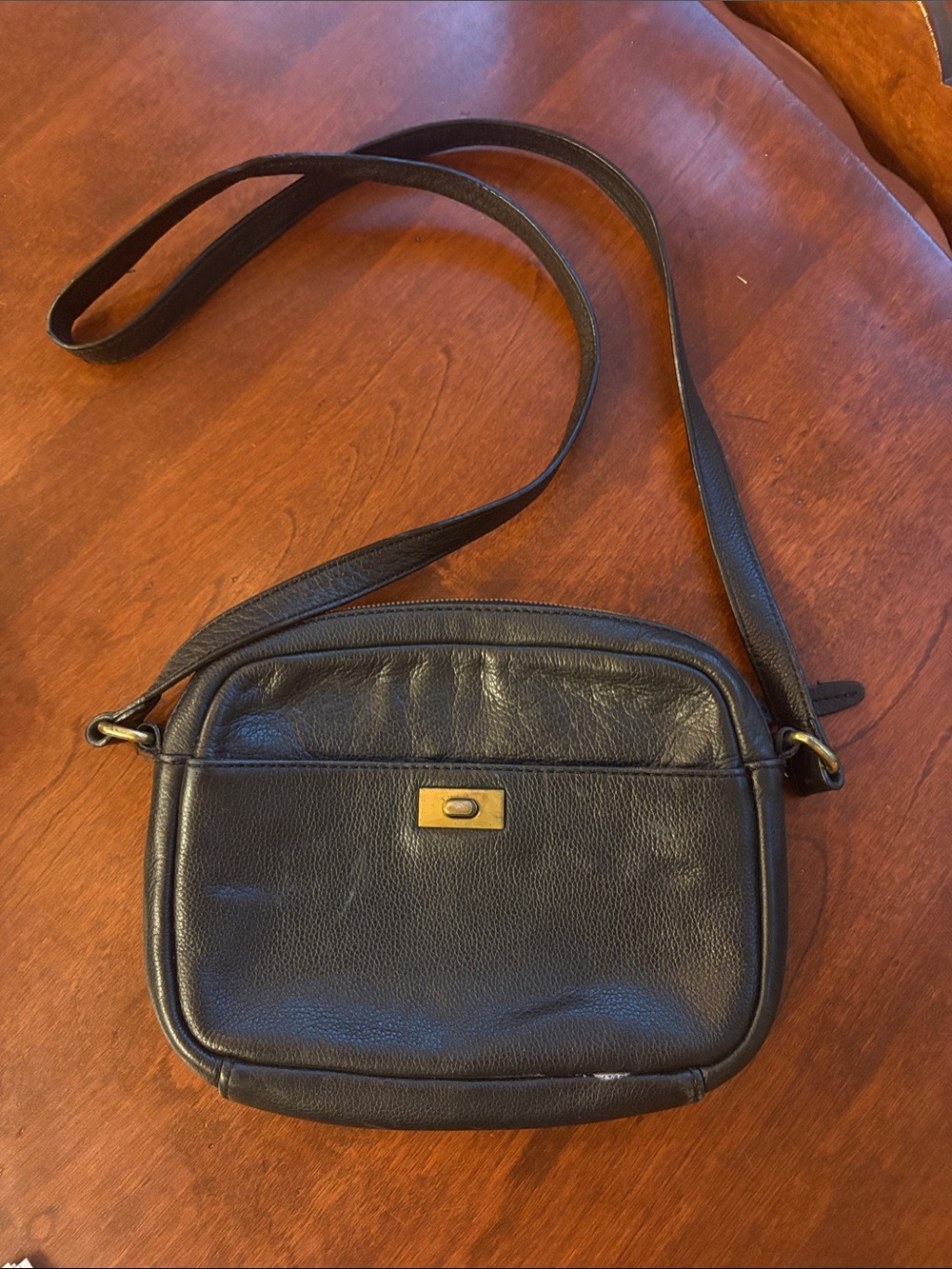 100% Leather J Crew handbag